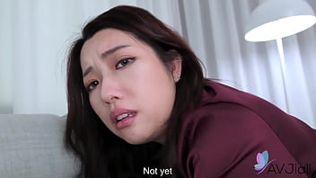 Istri Seksi Cina Cici Dengan Payudara Besar Bermain Dengan Kontol Keras