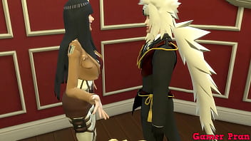 Jiraiya Ngocok Bareng Penggemar Ceweknya, Sange Lihat Payudara Sunade Goyang-goyang Sampai Dicolokin Dalam